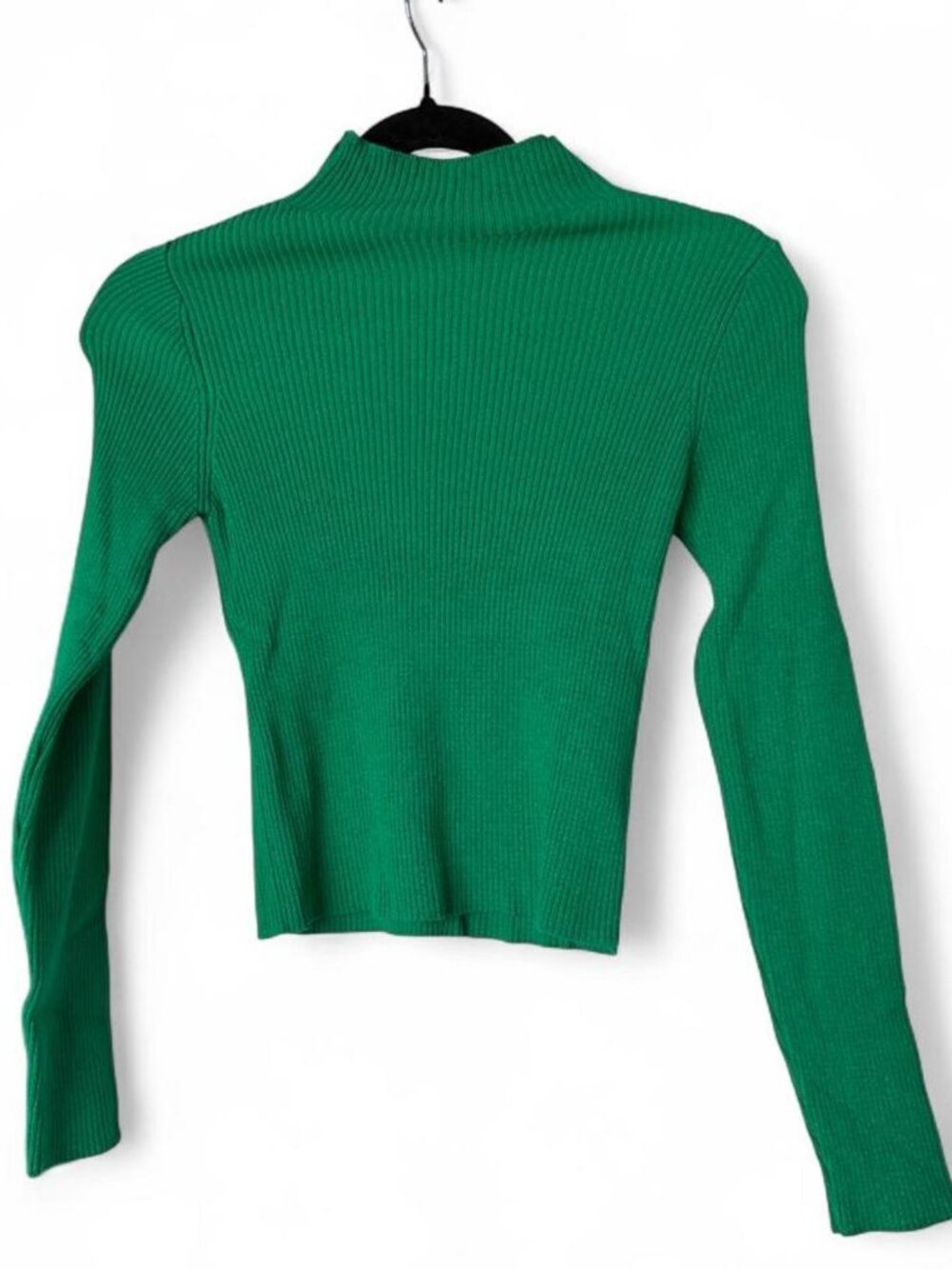 Green Turtleneck Sweater
